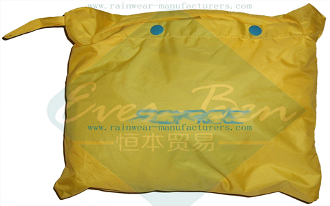 Nylon Raincoat for bikers-Cute Rain Poncho-Children Bicycle Rain Jacket  self packing pocket.jpg